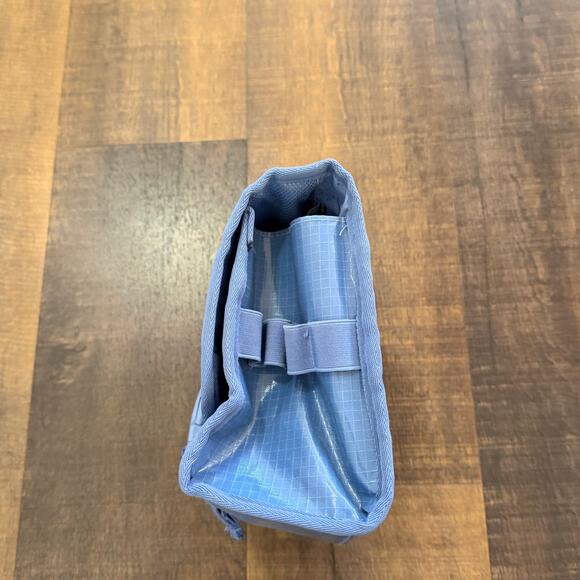 CALPAK Hanging Travel Toiletry Bag Blue Compact Organizer - Picture 6 of 12